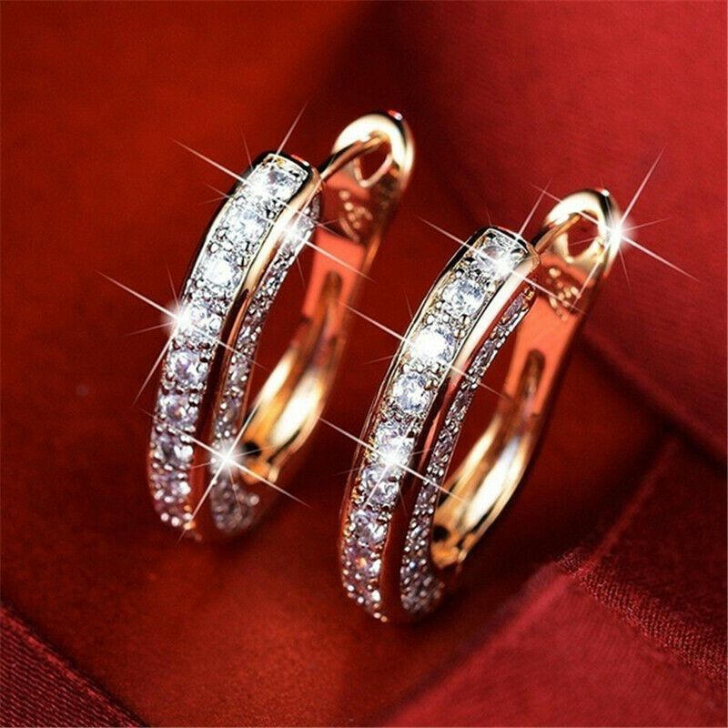 Women’s Teardrop & Round Earrings