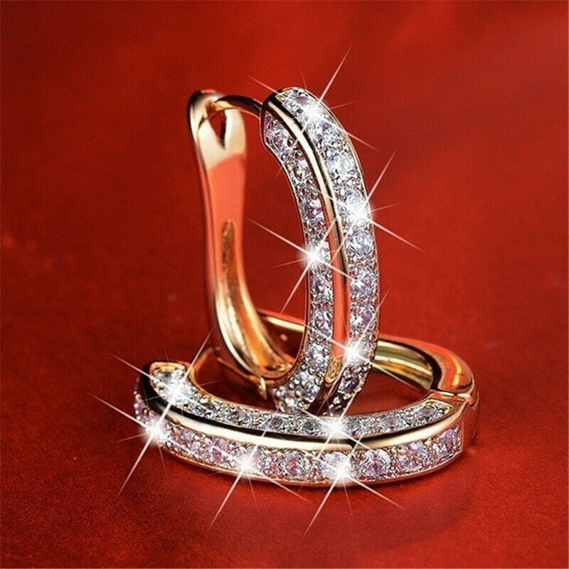 Women’s Teardrop & Round Earrings