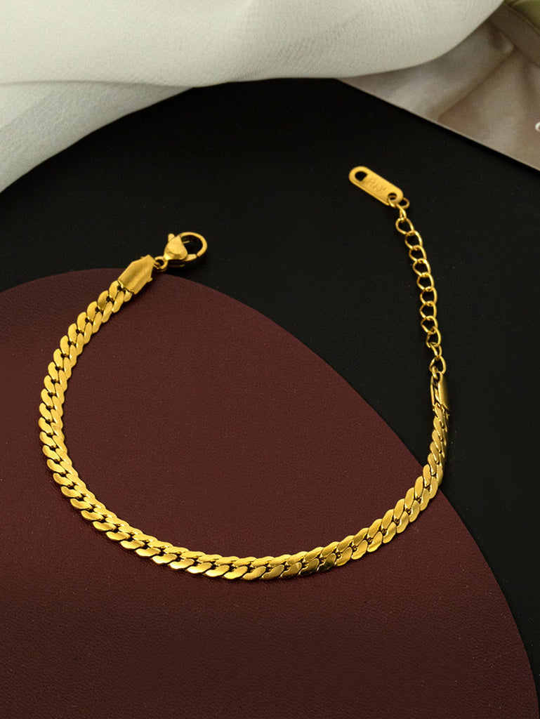 Hip Hop Cuban Link Titanium Steel Bracelet