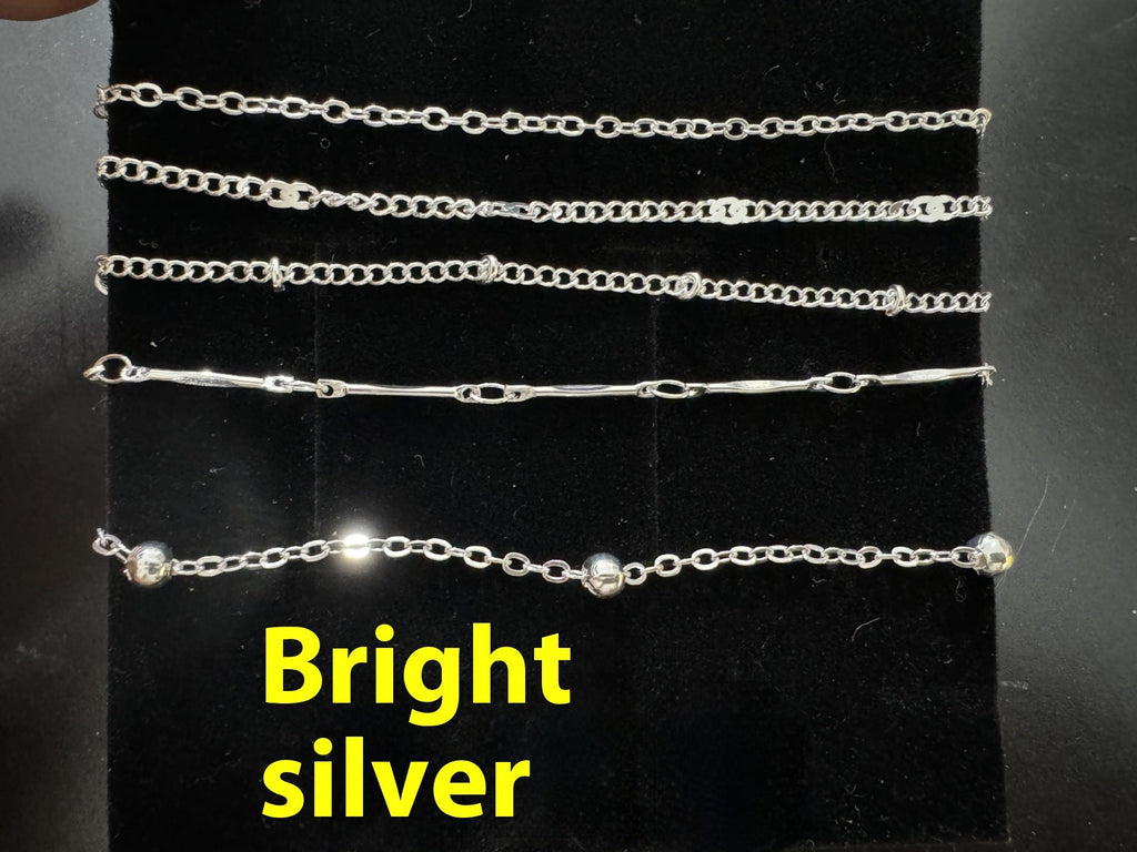 Set of 5 Anklets