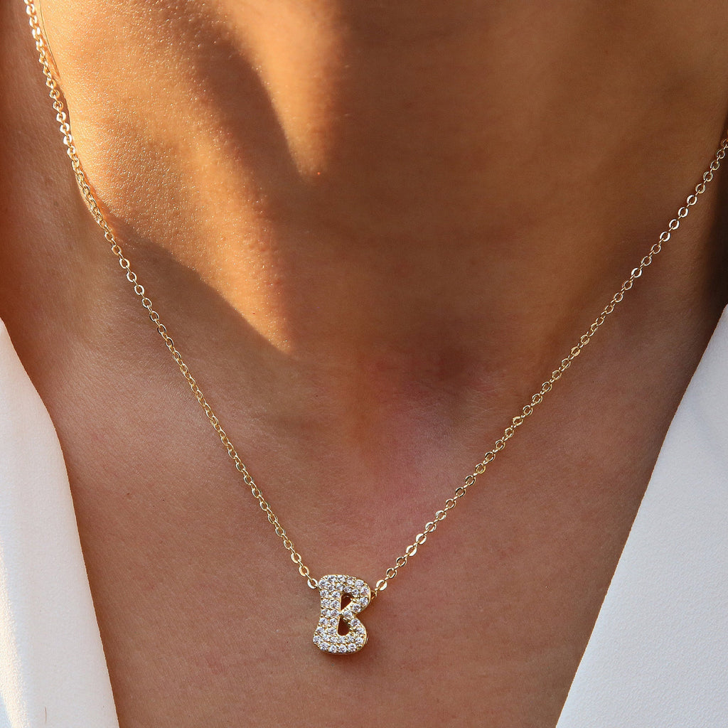 18K Brass DIY Name Pendants