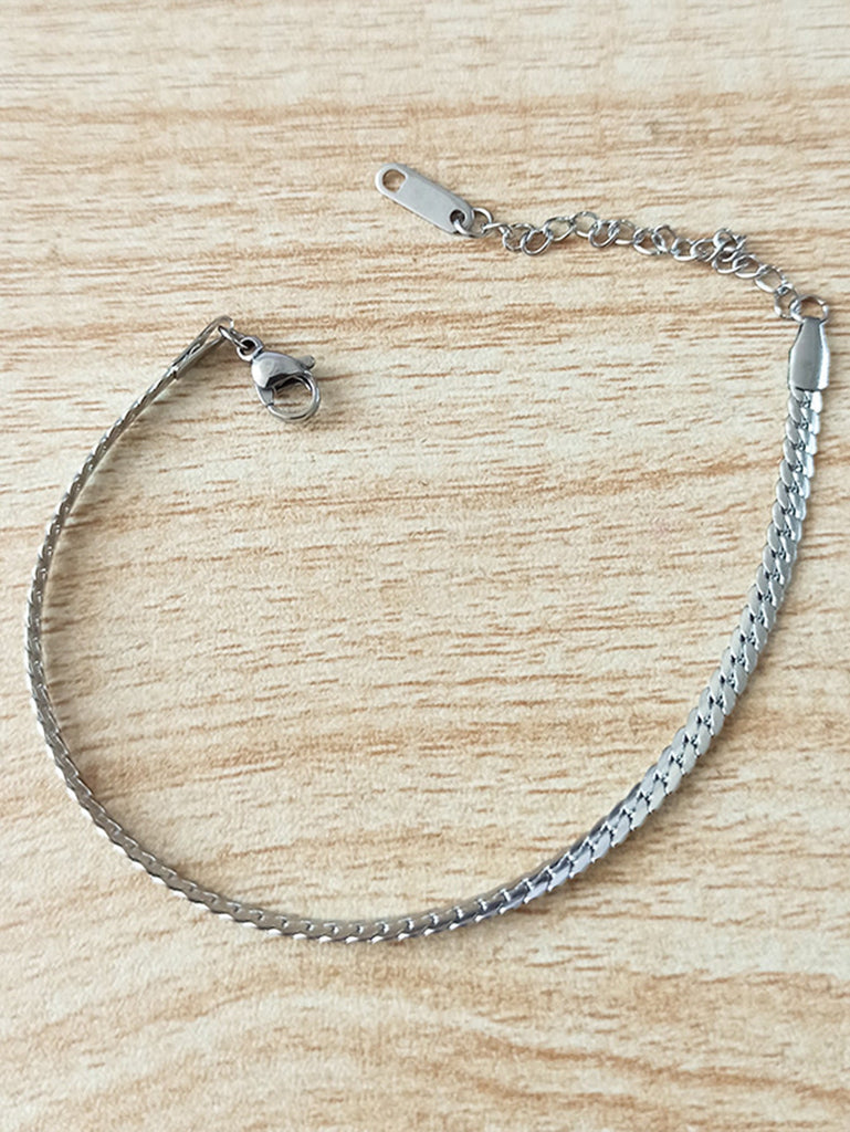 Hip Hop Cuban Link Titanium Steel Bracelet
