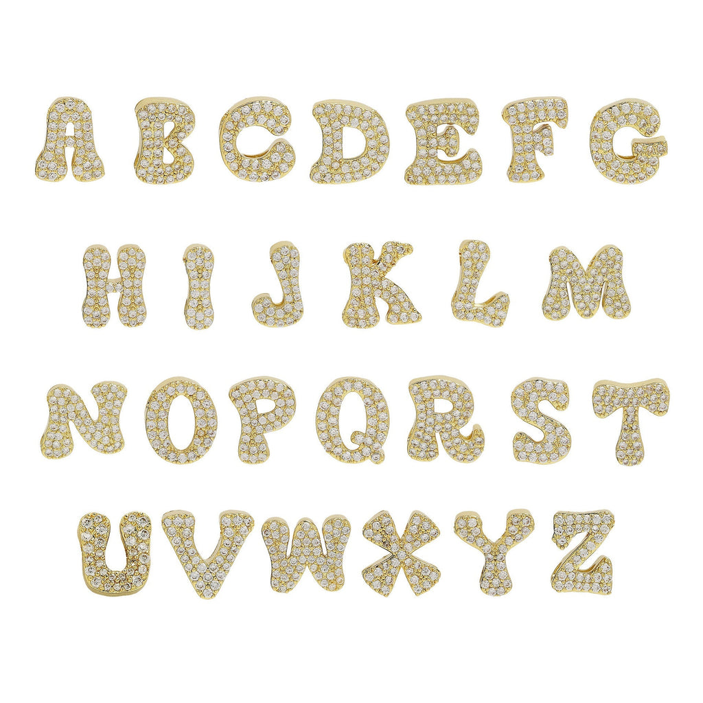 18K Brass DIY Name Pendants