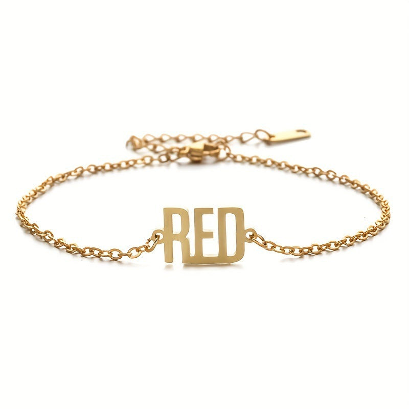 Real Gold Plated O-Chain Stainless Steel Anklet